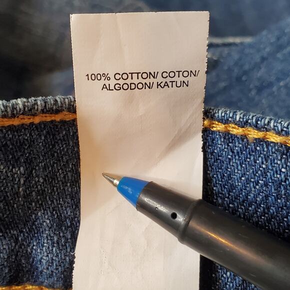 Lucky Brand Womens 12/31 NWT Sienna Tomboy Straight Leg Jean Distressed Blue - Picture 12 of 12